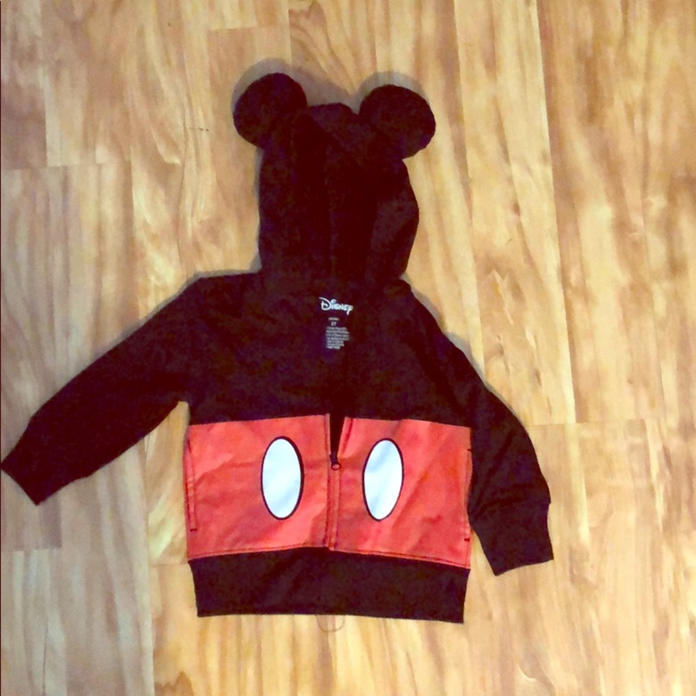 2T Mickey sweatshirt hoodie